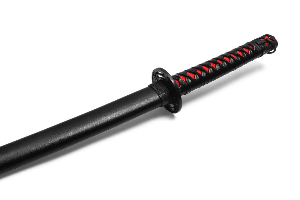 Blood Katana prop replica fantasy display collectible with black guard