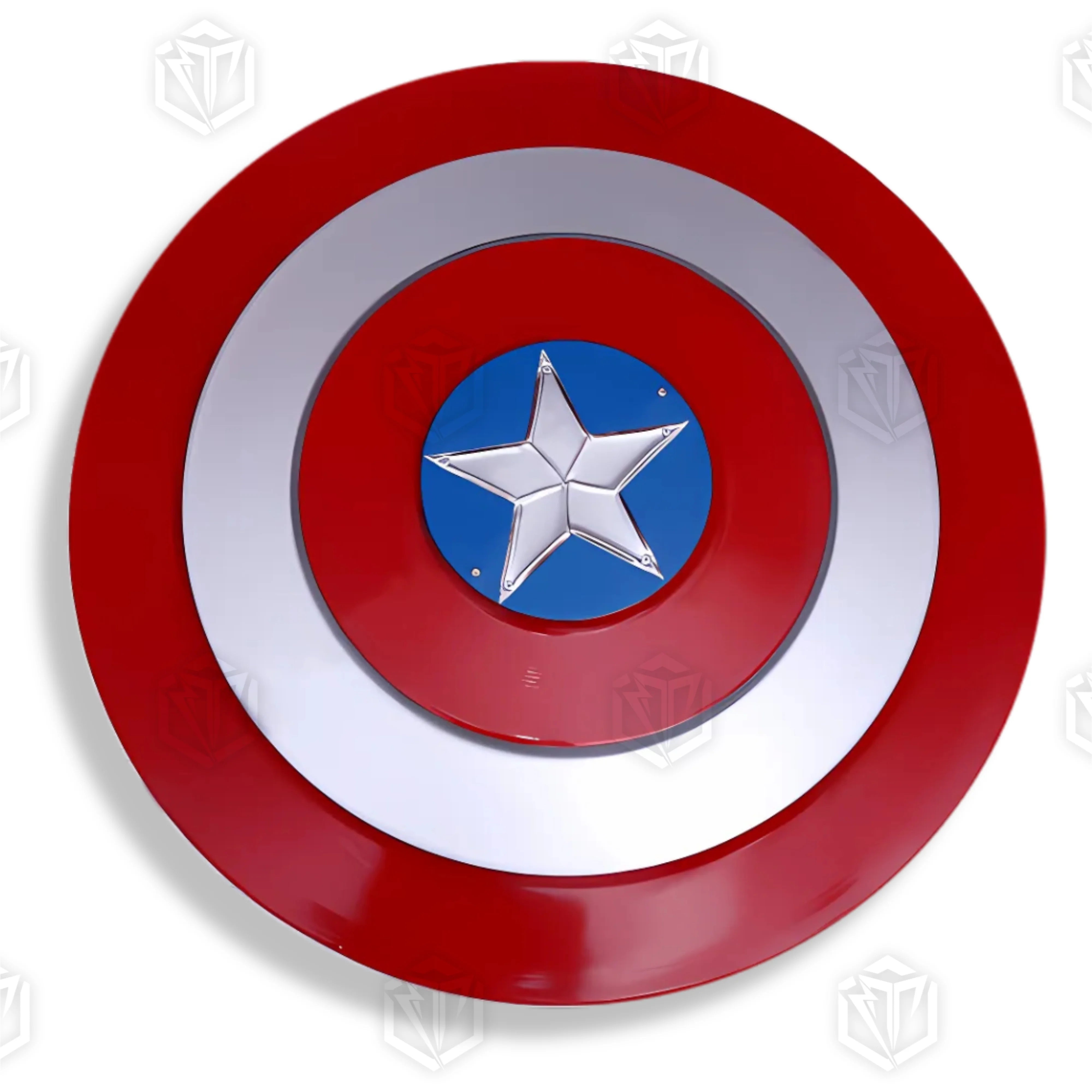Premium Captain America Elite Vibranium Shield with aluminum finish.