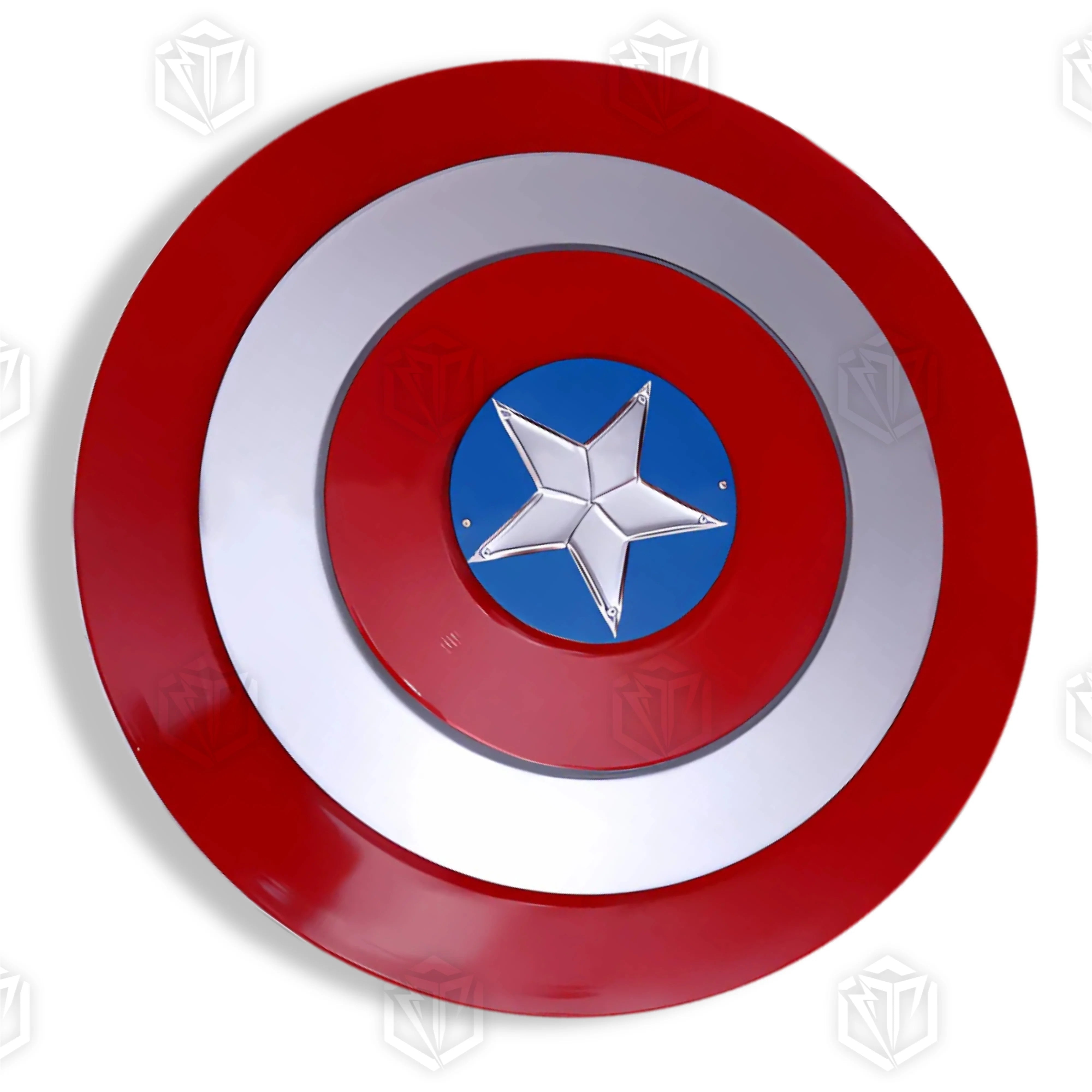 Premium Captain America Elite Vibranium Shield with aluminum finish.