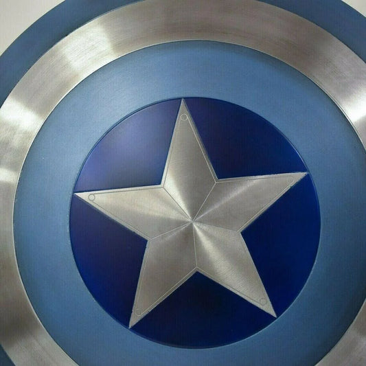 Hand Forged Steel Captain America Shield