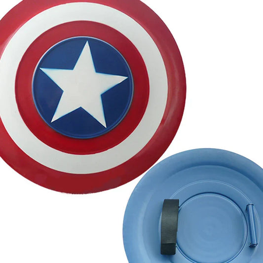 Captain America's Shield red white and blue design