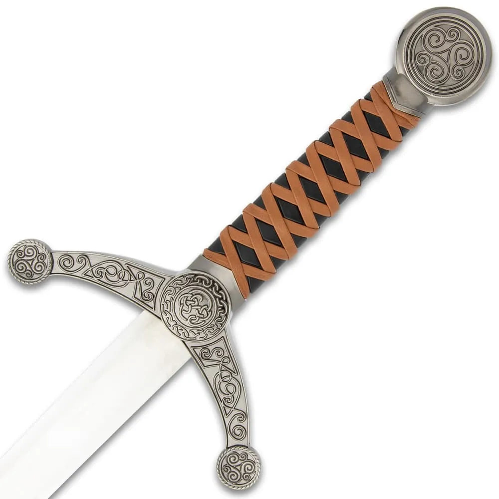 Celtic Claymore sword stainless steel collectible display