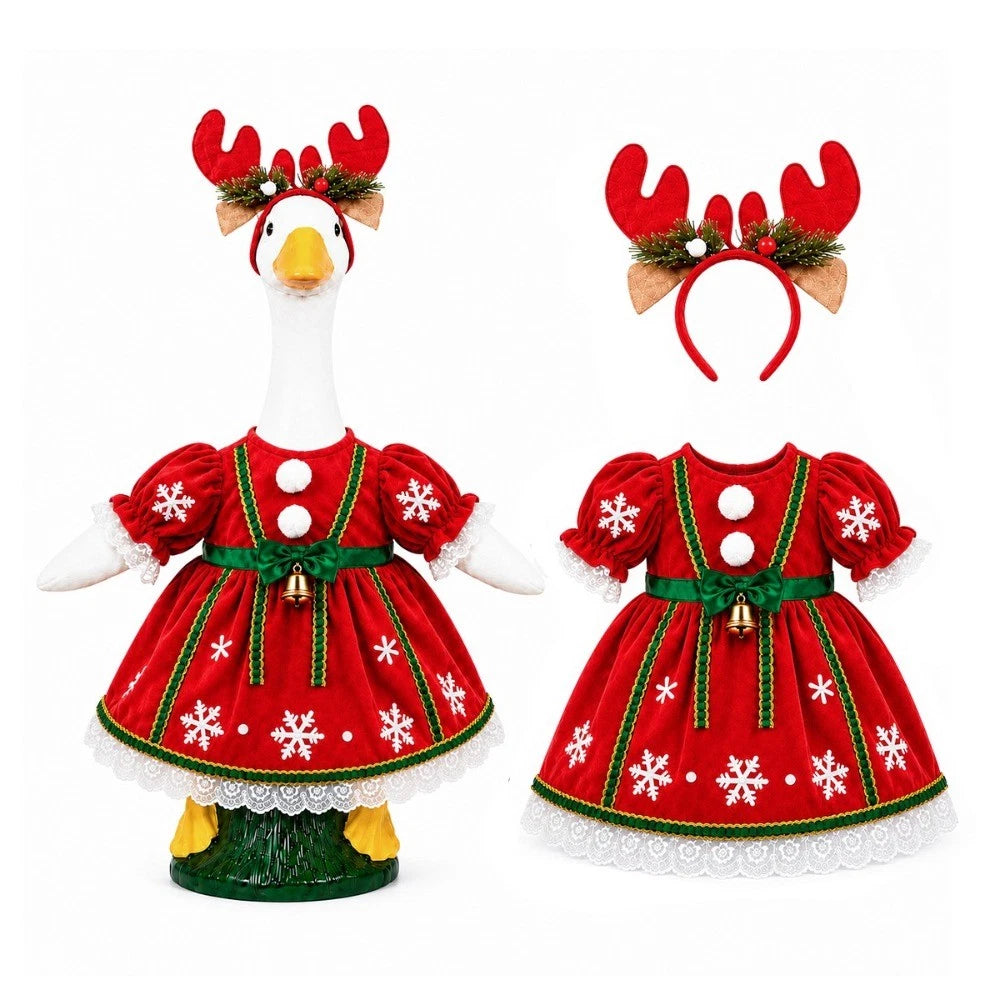 23 Inch Goose Xmas Costume Christmas Holiday Porch and Garden Seasonal Decor
