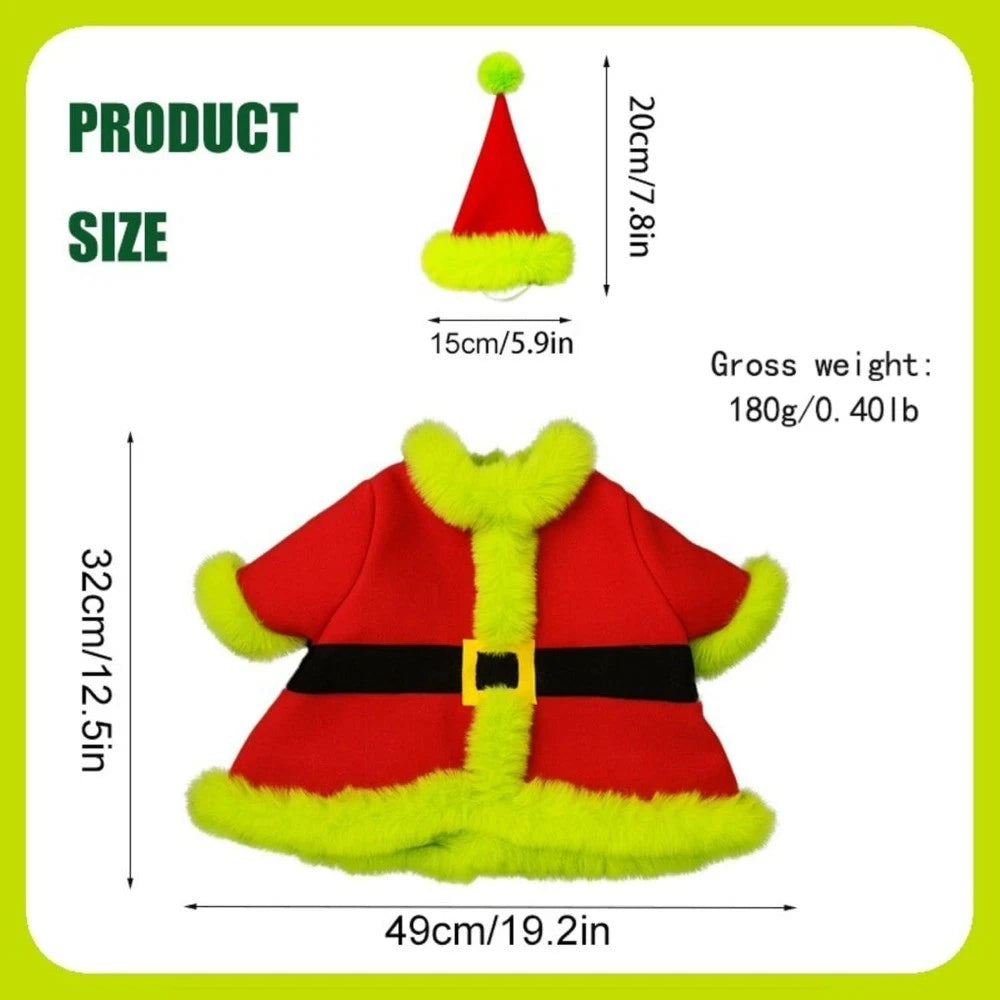 Xmas Goose Costume 23 Inch Porch Statue Christmas Yard and Patio Holiday Decor
