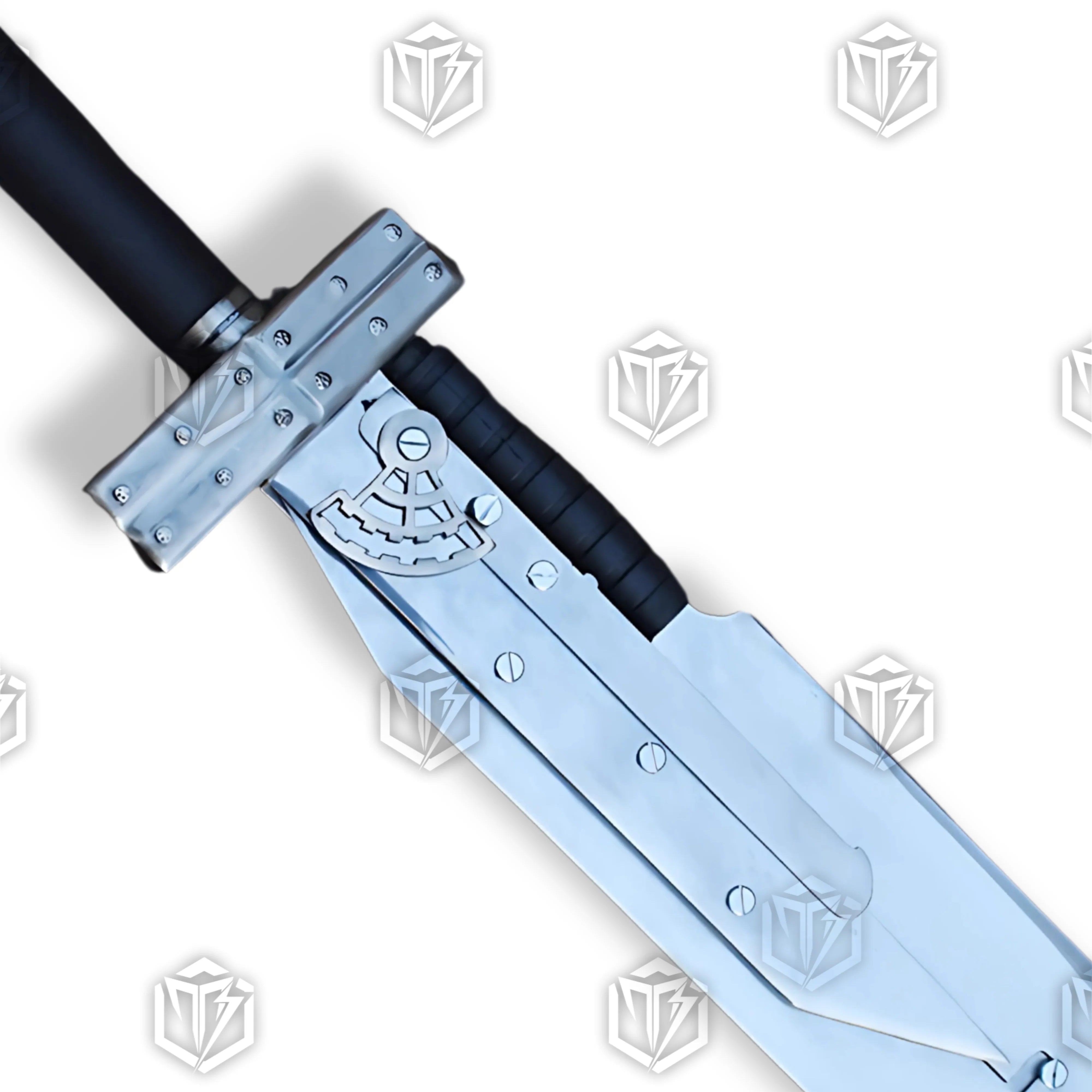 Premium Cloud Strife Fusion Buster Sword Replica with materia engravings.
