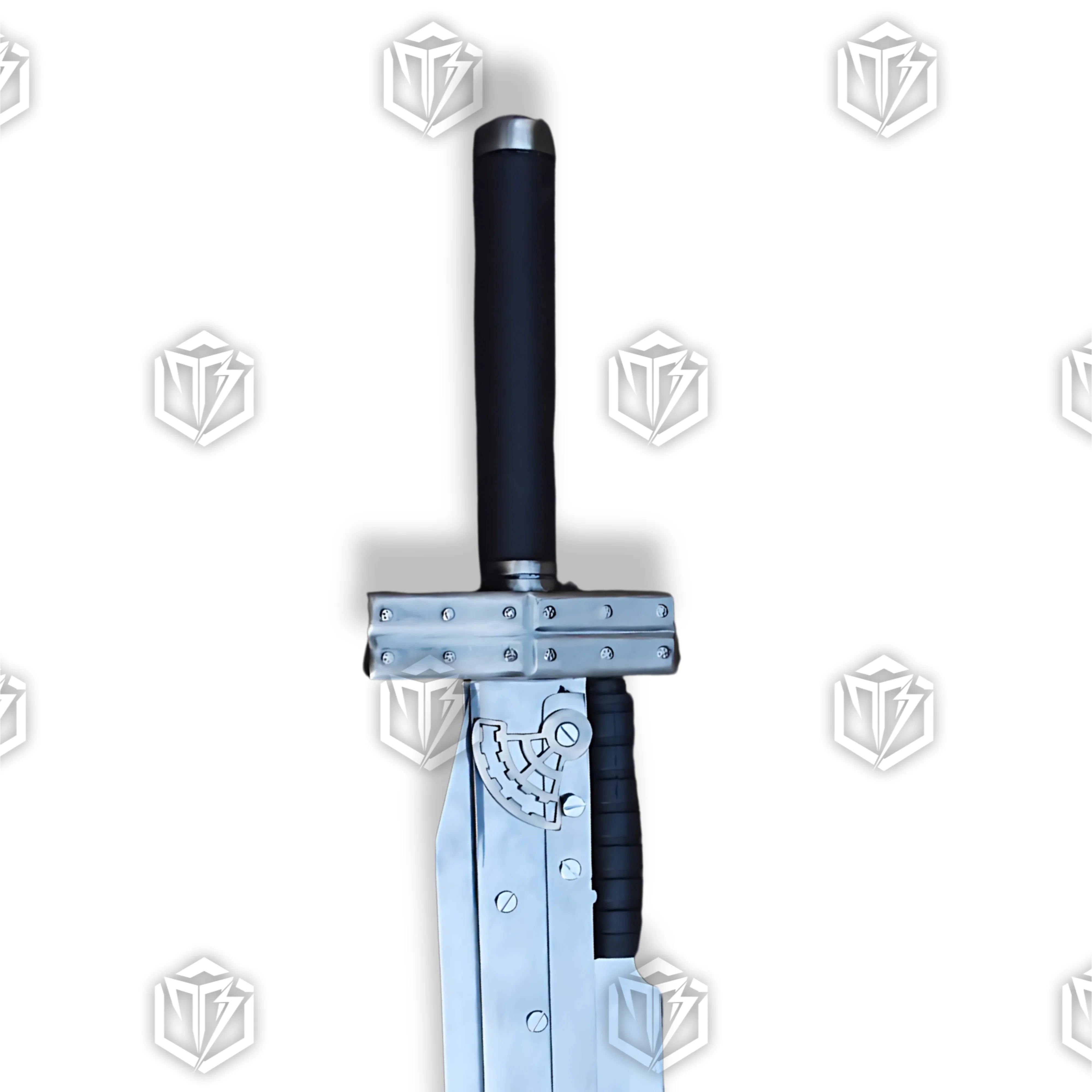 Premium Cloud Strife Fusion Buster Sword Replica with materia engravings.