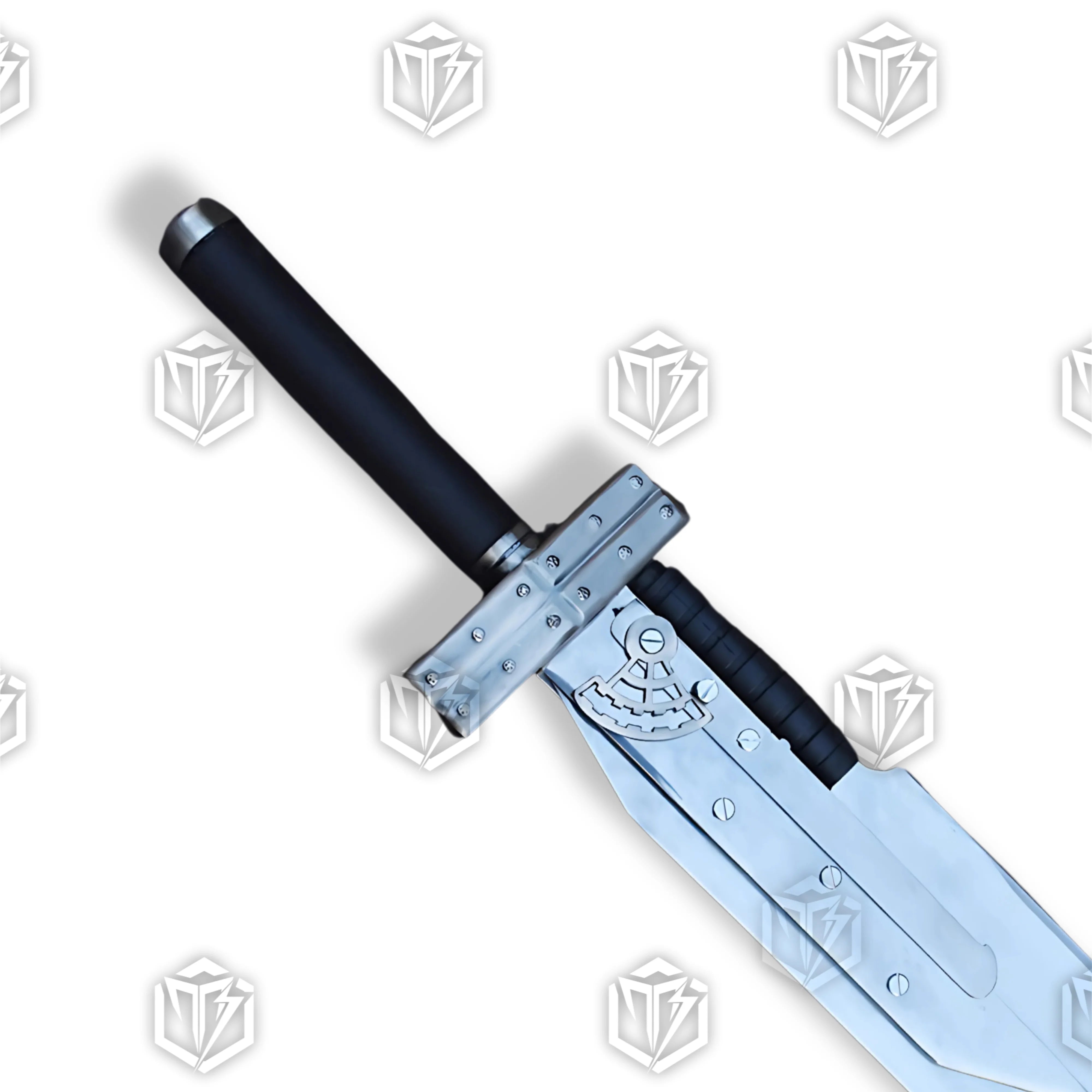 Premium Cloud Strife Fusion Buster Sword Replica with materia engravings.