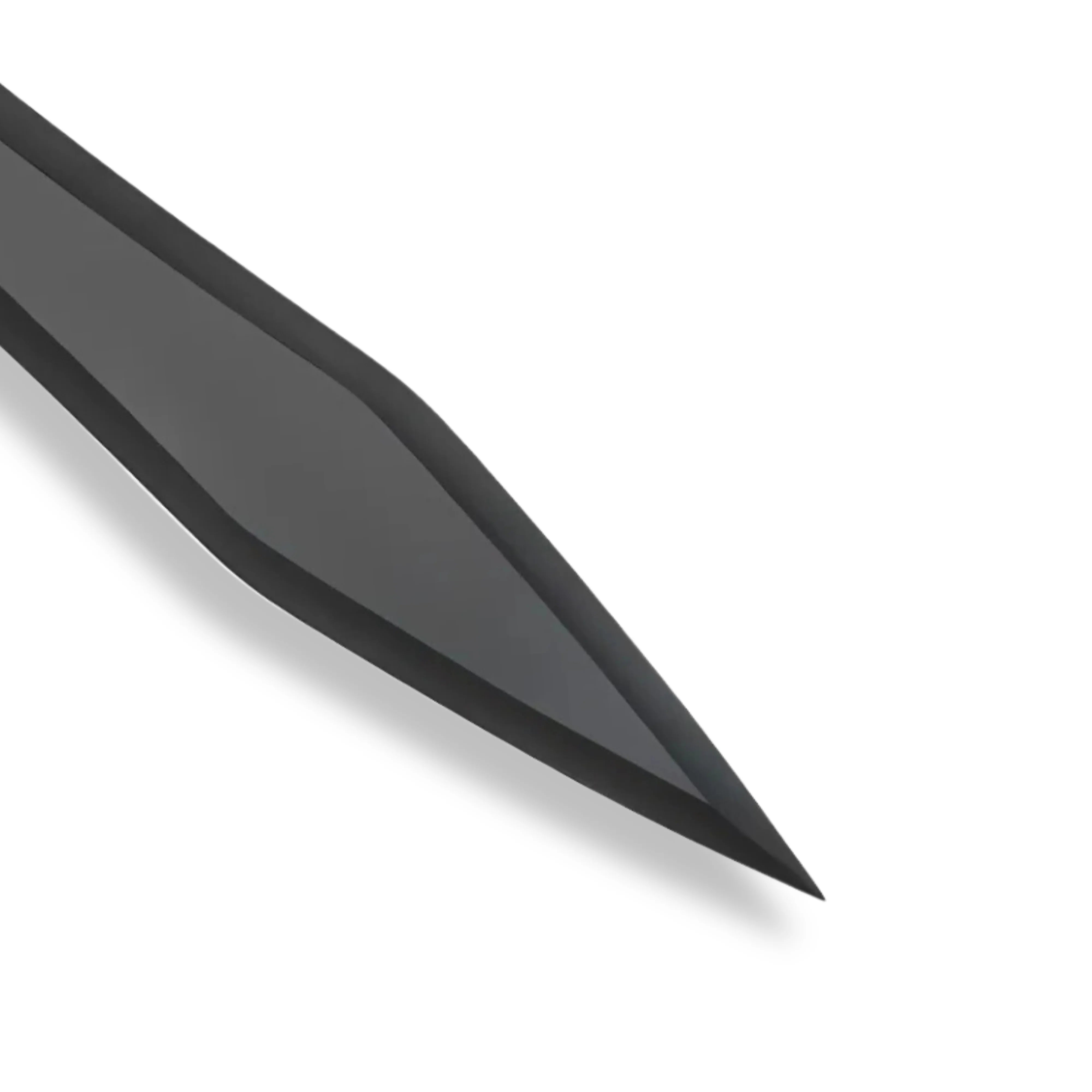 Premium Combat Commander Gladiator Sword Replica with black-coated blade.