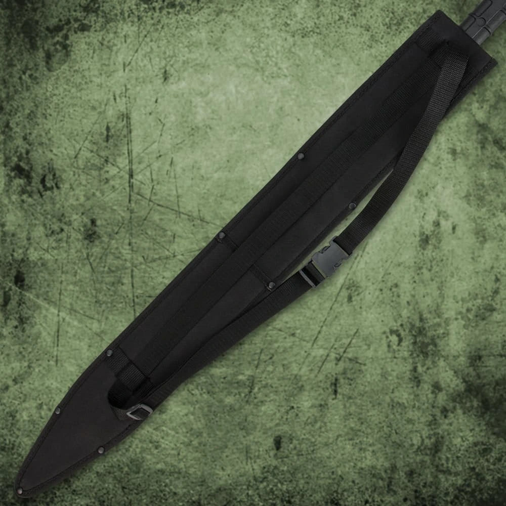 Combat Commander Thai Gladius sword – 76.2cm carbon steel Roman-style replica with 50.8cm sharpened blade, TPR rubber grip & brass guard | Modern gladius for reenactment, cosplay & collectors