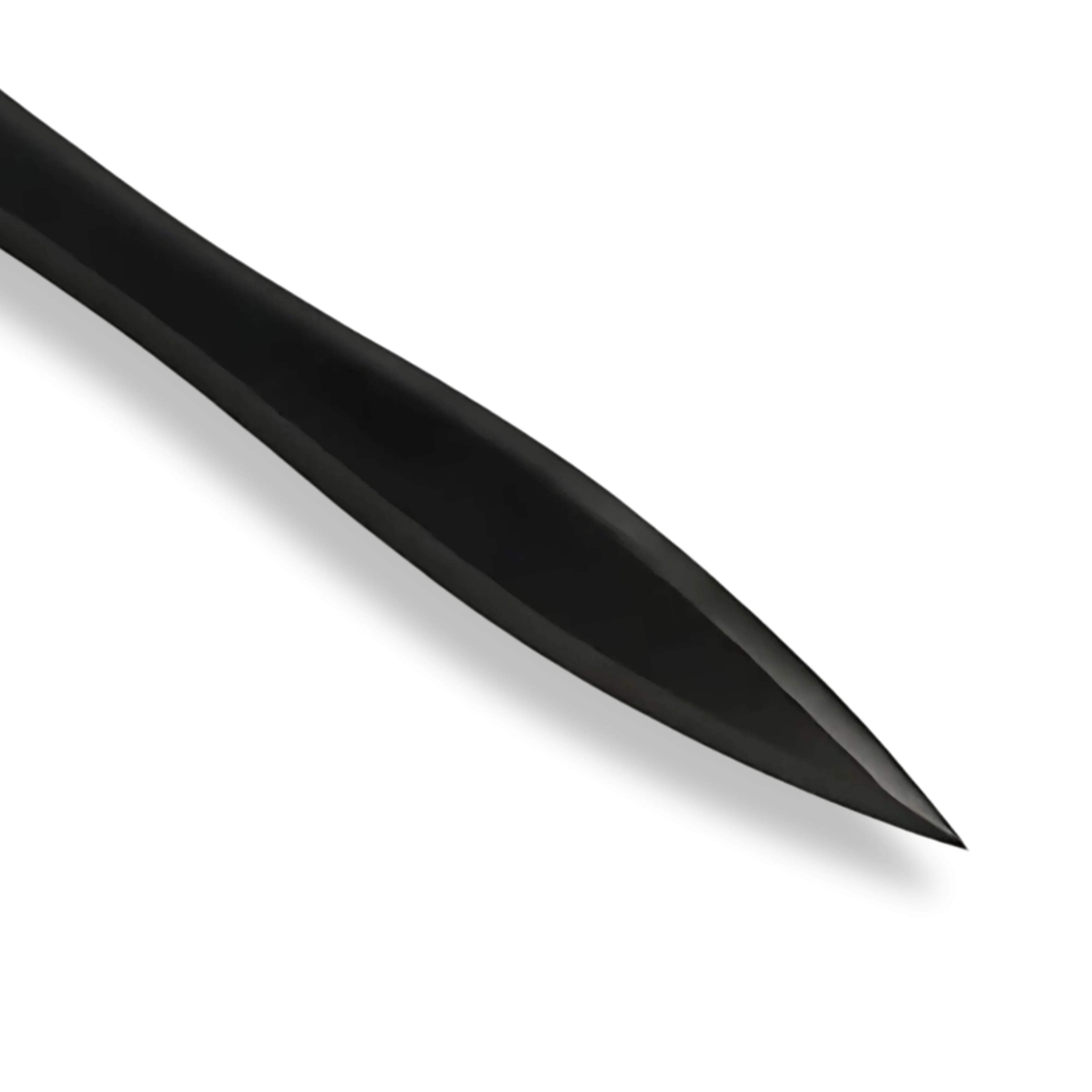 Premium Combat Commander Thai Gladius Sword Replica with black-coated blade.