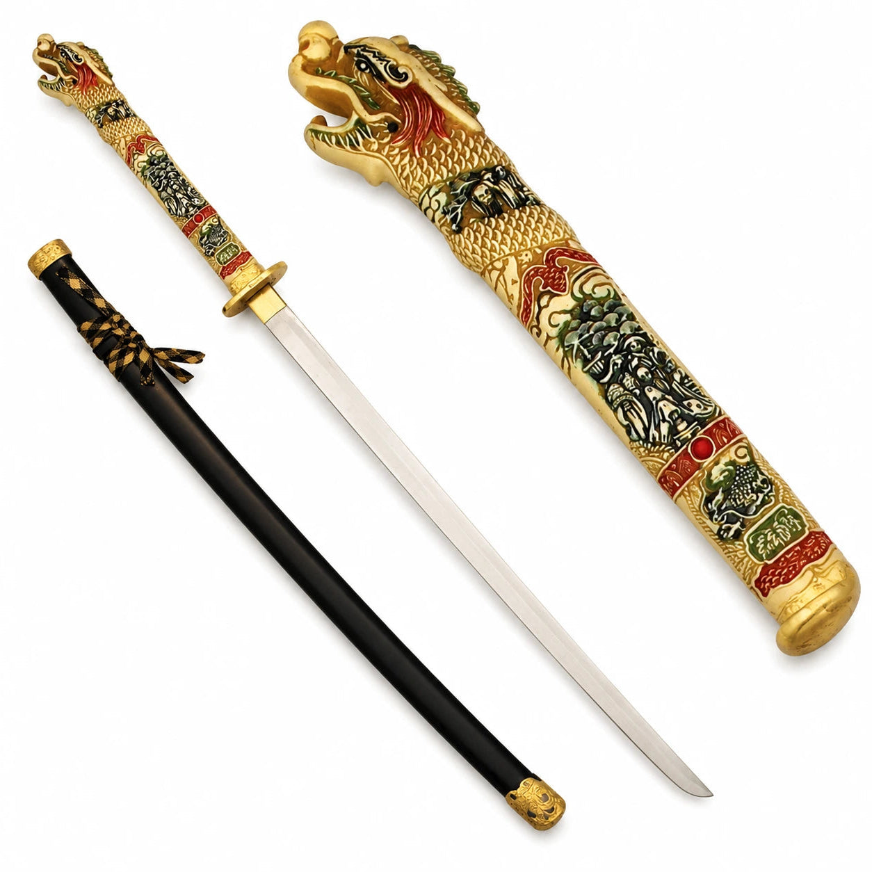 Connor MacLeod Katana Sword – 3rd Gen Dragon Handle Replica Titan Swords
