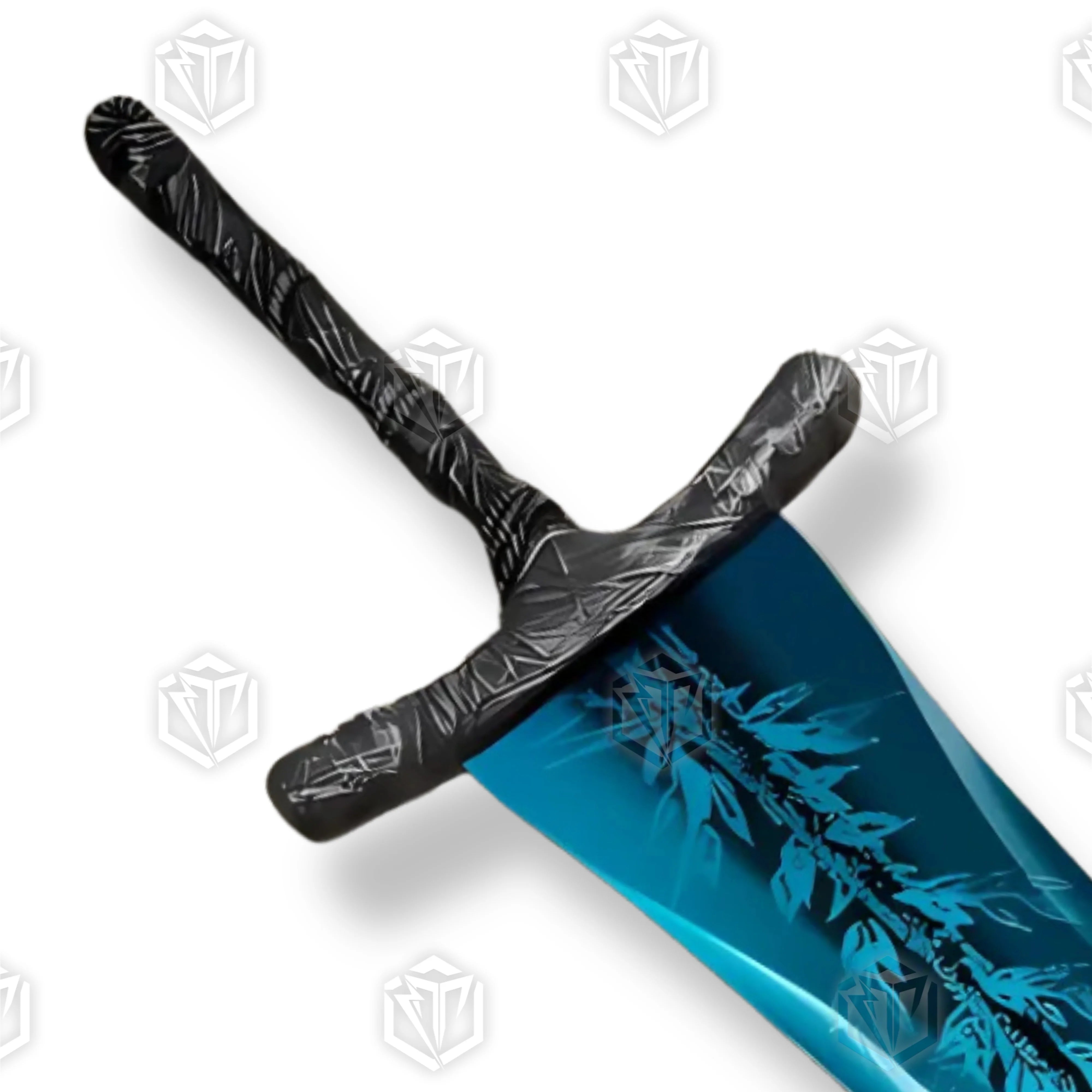 Premium Dark Moon Greatsword Elden Ring Replica with lunar engravings.