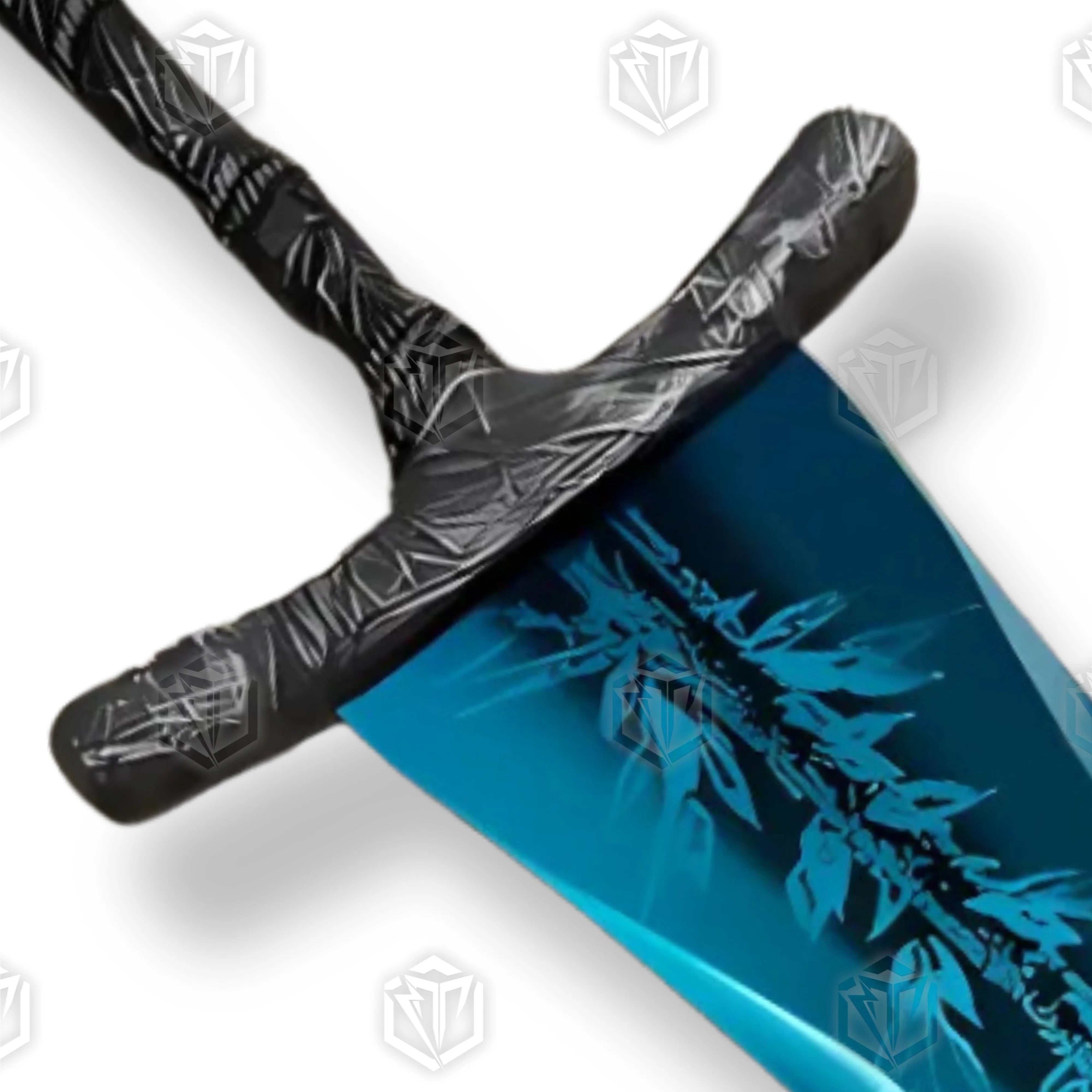 Premium Dark Moon Greatsword Elden Ring Replica with lunar engravings.