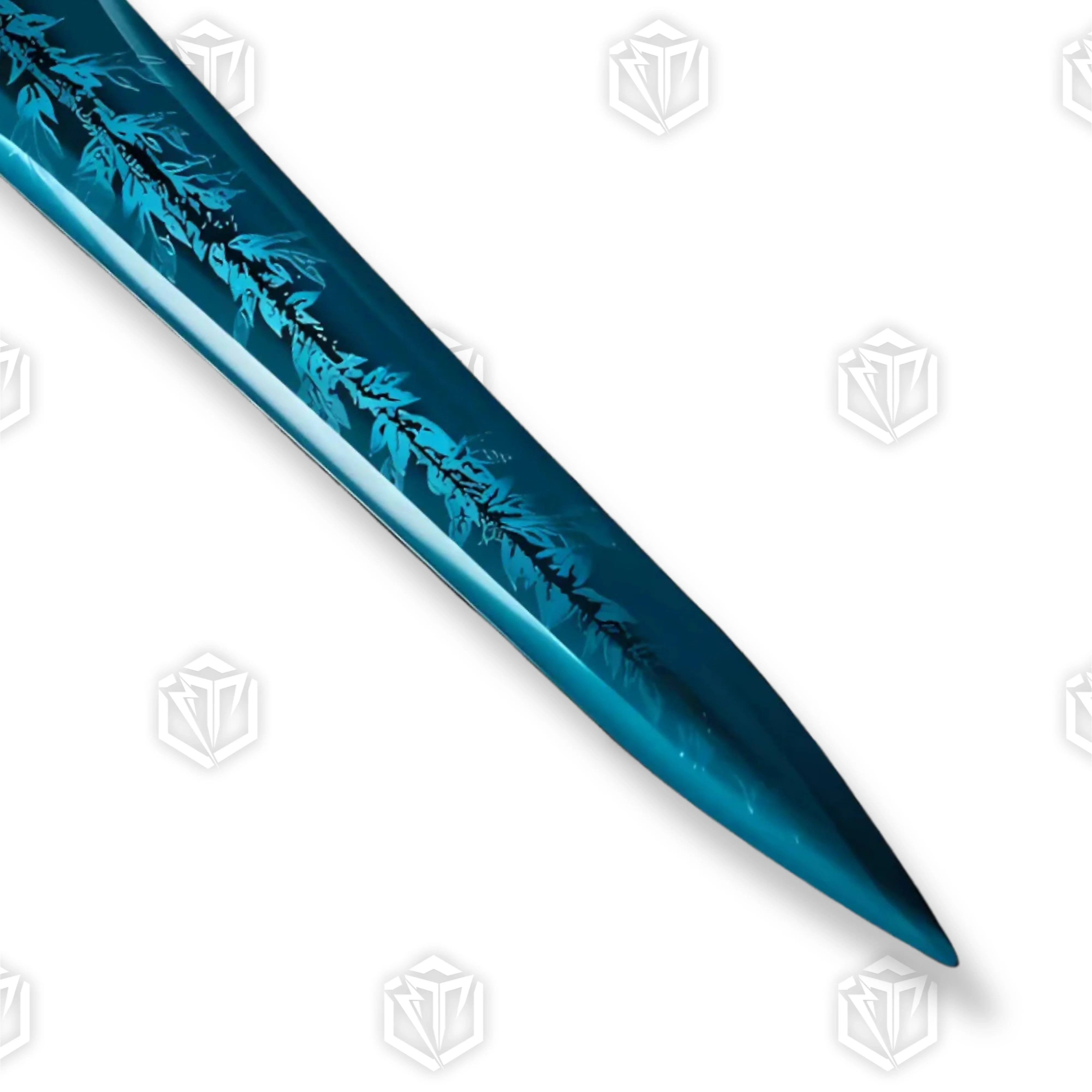 Premium Dark Moon Greatsword Elden Ring Replica with lunar engravings.