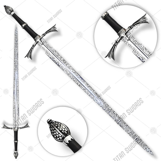 Premium Dark Sister Daemon Targaryen Sword Replica with Valyrian engravings.