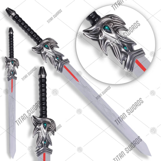 Premium Demacia Sword Replica League of Legends with stainless steel
blade. 