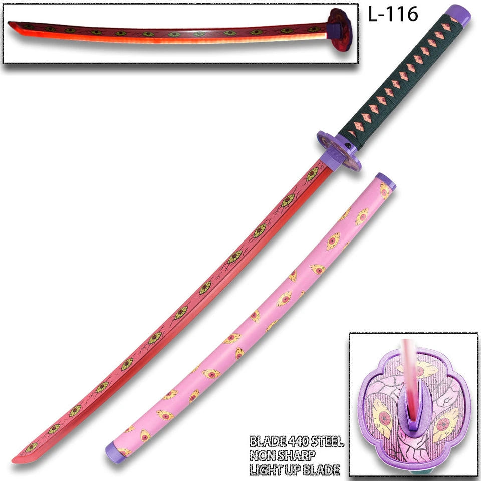 Demon Slayer Larmuroki anime display collectible with LED lighting feature