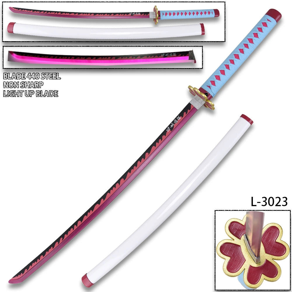Premium Mitsuri Kanroji Nichirin sword prop replica anime room display