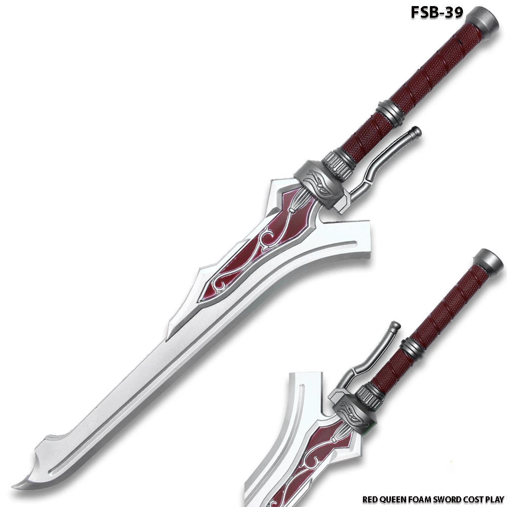 Premium Nero Red Queen Foam Display Collectible inspired by Devil May Cry featuring detailed sculpted construction, lightweight foam material and collector-quality decorative finish for cosplay conventions