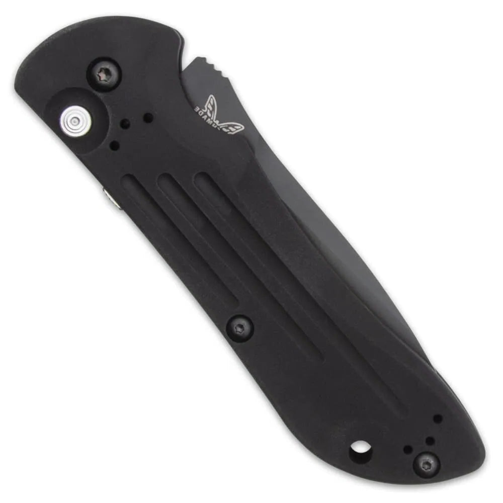 Elite Benchmade Auto Stryker automatic knife deployed