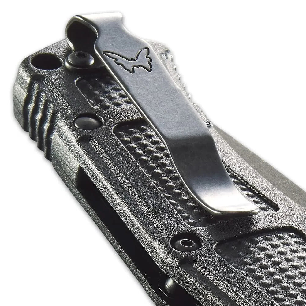 Elite Benchmade Claymore pocket knife open view