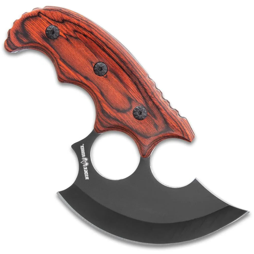 Elite Ridge Runner modified ulu knife full with sheath
