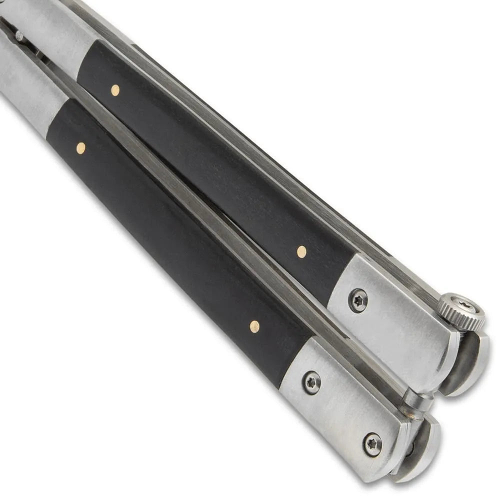 EnigmaEdge butterfly knife collectible display