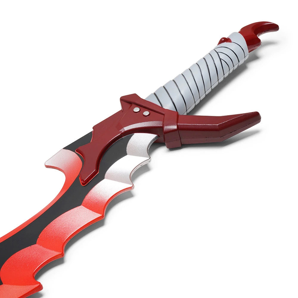 Full-length Knight Killer Foam Dagger Solo Leveling collectible displayed for anime fans, showcasing lightweight EVA foam construction, fantasy-inspired styling, decorative painted finish, and premium cosplay presentation.