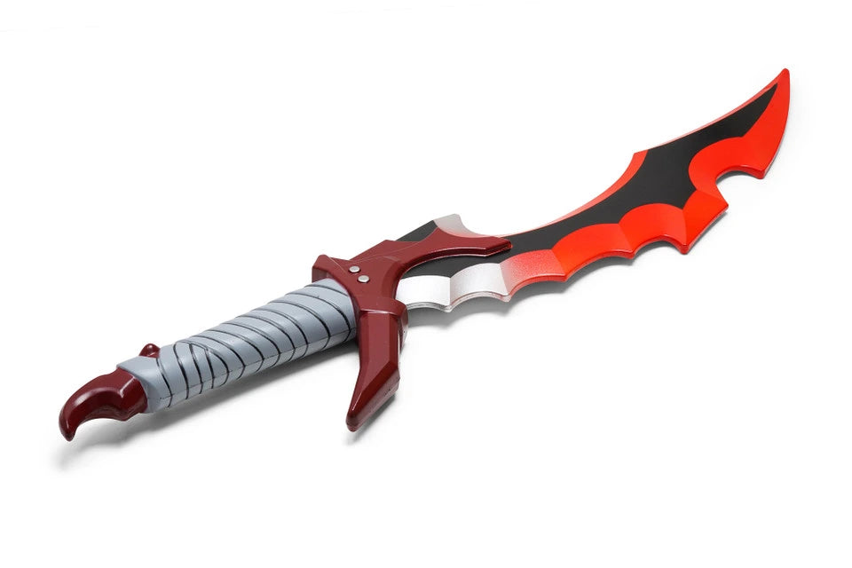 Knight Killer Foam Dagger Solo Leveling collectible inspired by Sung Jinwoo featuring premium high-density EVA foam construction, decorative painted finish, lightweight cosplay design, and detailed fantasy craftsmanship for anime collectors.