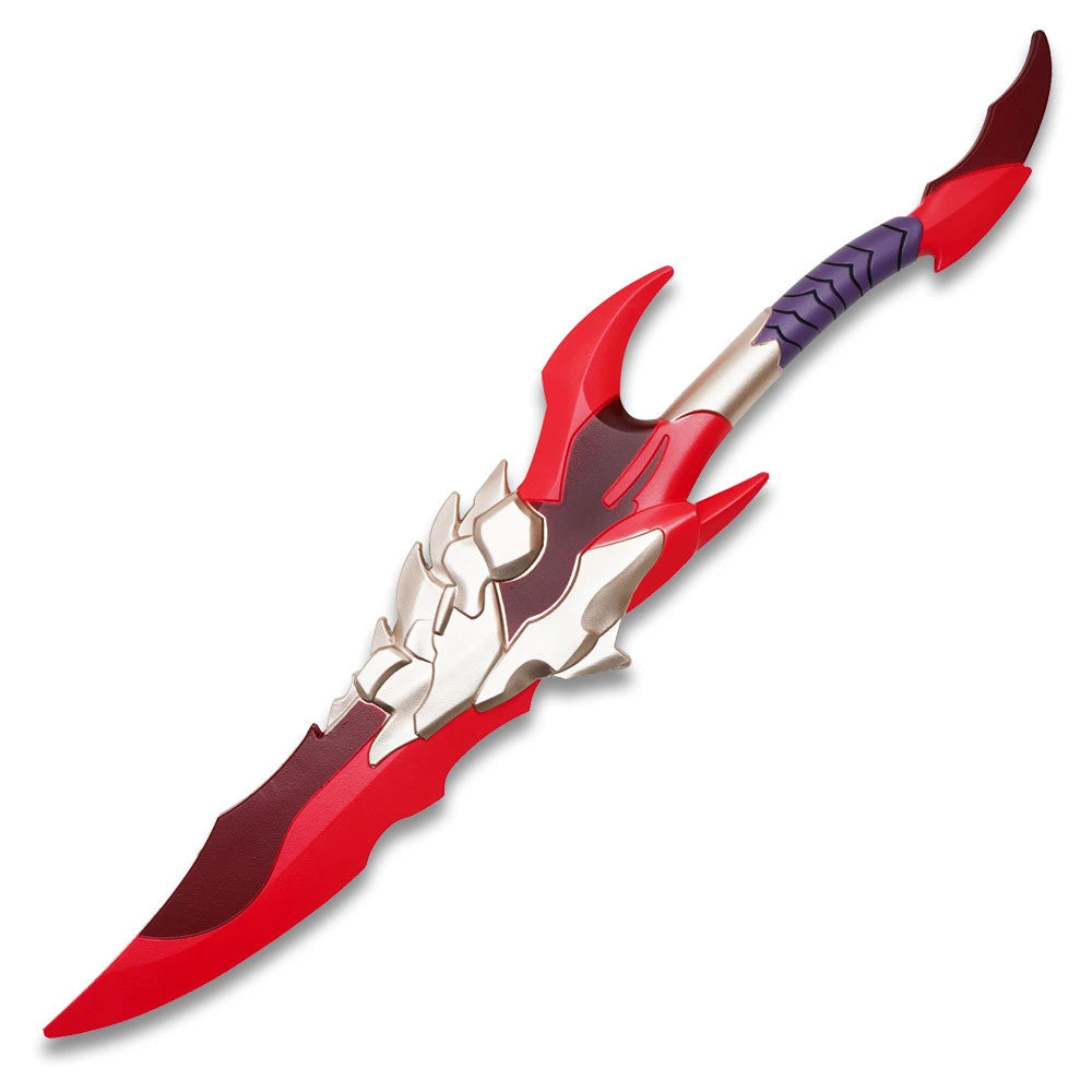 Full-length Kamish Foam Dagger Solo Leveling collectible displayed for anime collectors, showcasing lightweight foam construction, fantasy-inspired details, decorative finish, and cosplay-ready presentation.