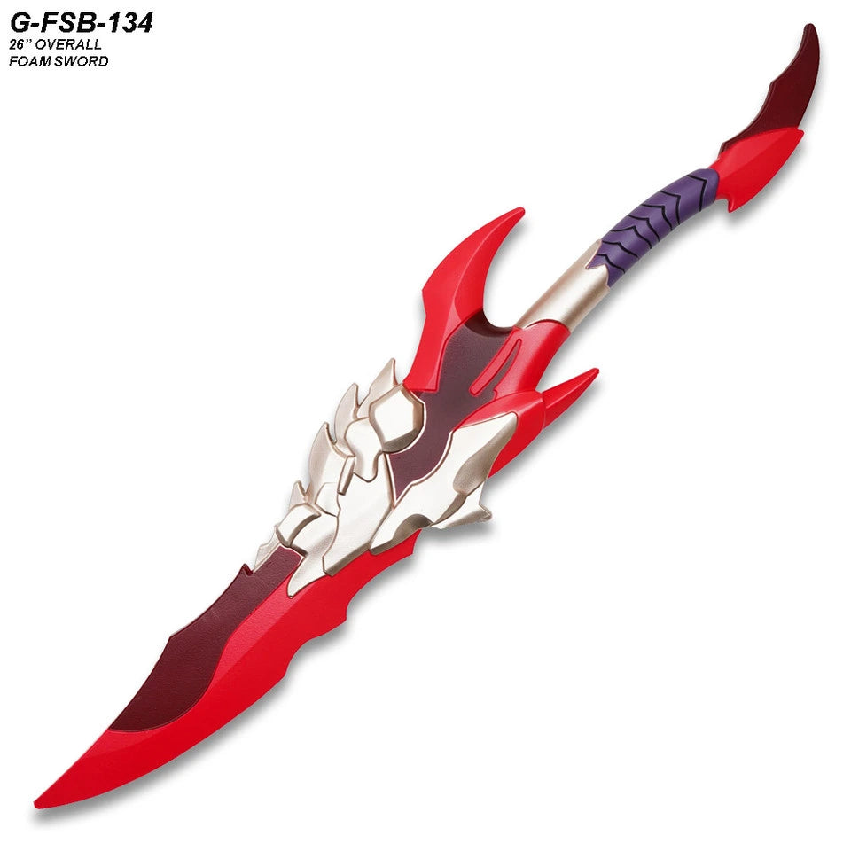 Kamish Foam Dagger Solo Leveling collectible inspired by Sung Jinwoo featuring lightweight EVA foam construction, decorative painted finish, fantasy styling, and premium craftsmanship for anime collectors and cosplay enthusiasts.