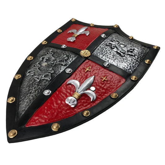 Fleur-de-Lis Heater Shield front view