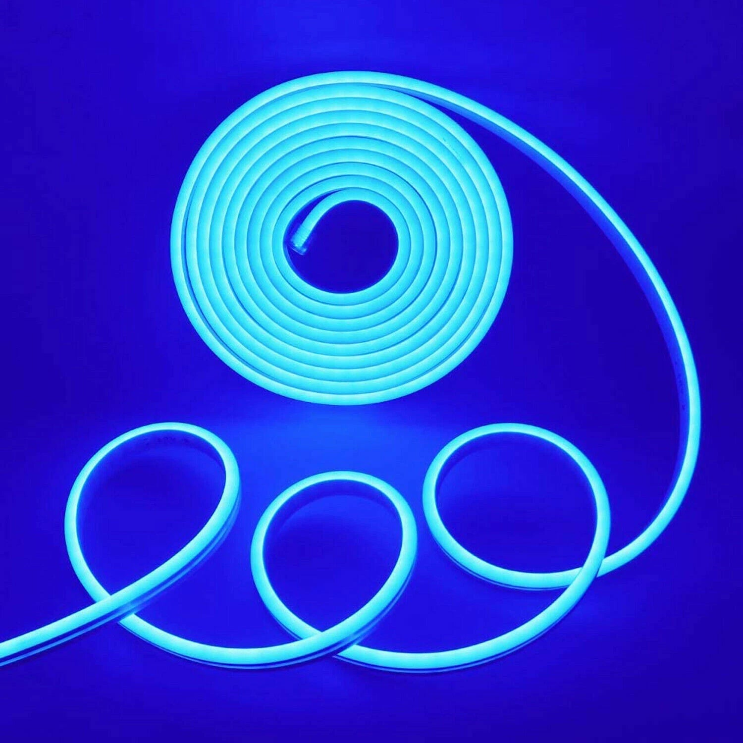 Flexible Silicone Neon LED Strip Waterproof 12V Bar Cafe Storefront Sign Light