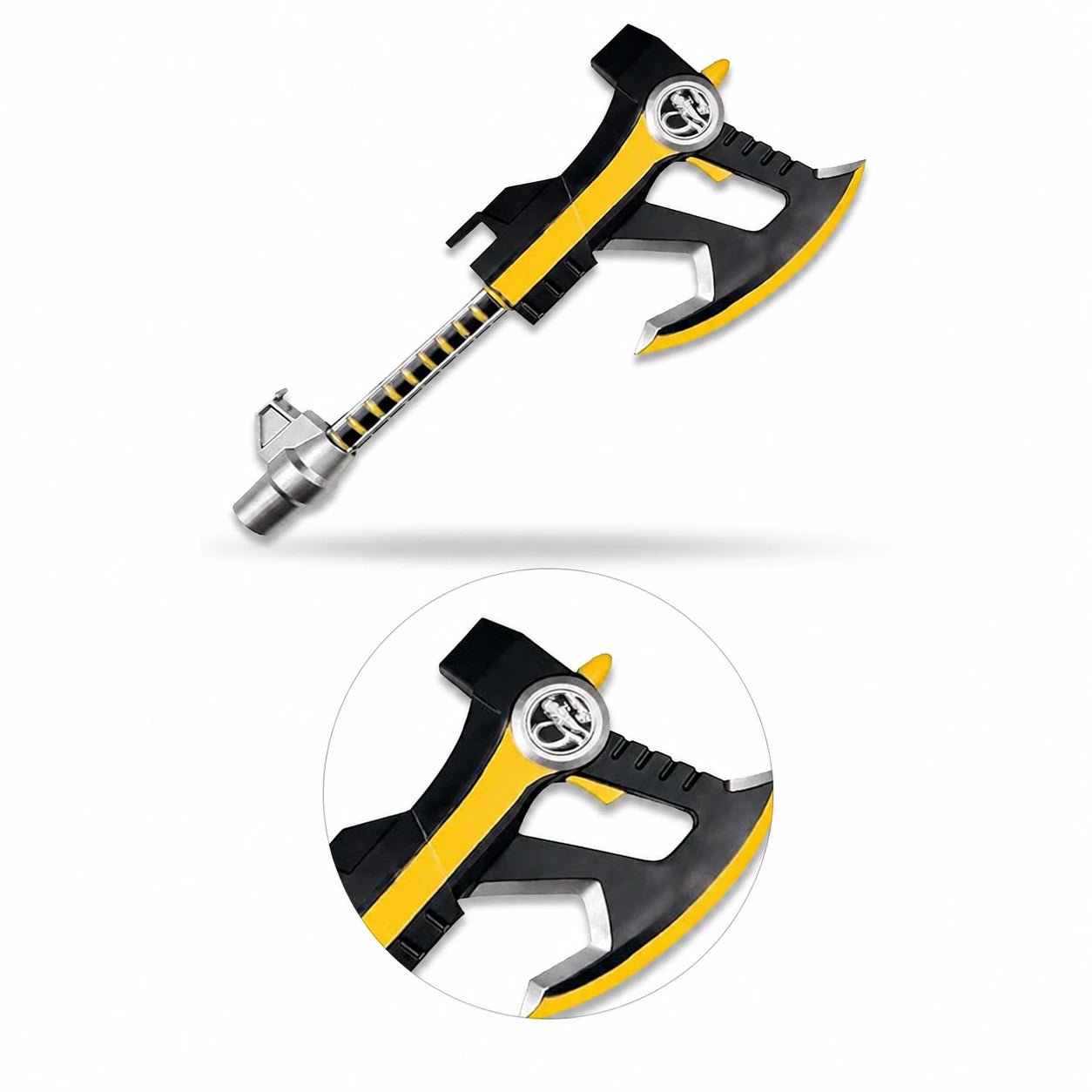 Shadow Ranger Black Axe Super Sentai foam display collectible with dimensions 10x23 inches