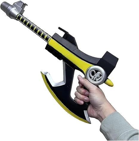 Shadow Ranger Black Axe Super Sentai cosplay display collectible full length white background