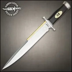 Gil Hibben "Expendables 2" Toothpick Knife & Leather Sheath