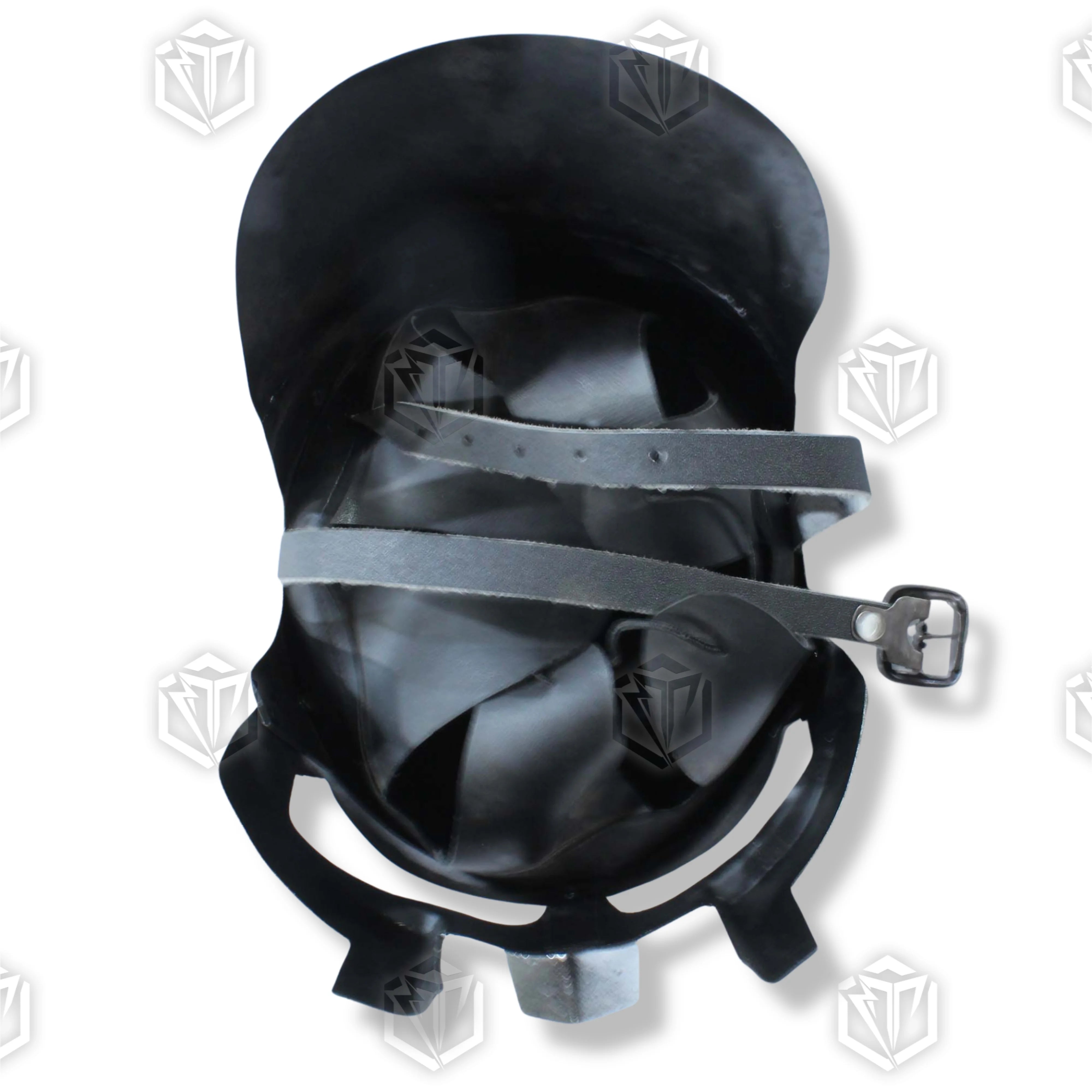 Premium Gladiator Silver Roman Helmet Replica with high-carbon stainless steel.