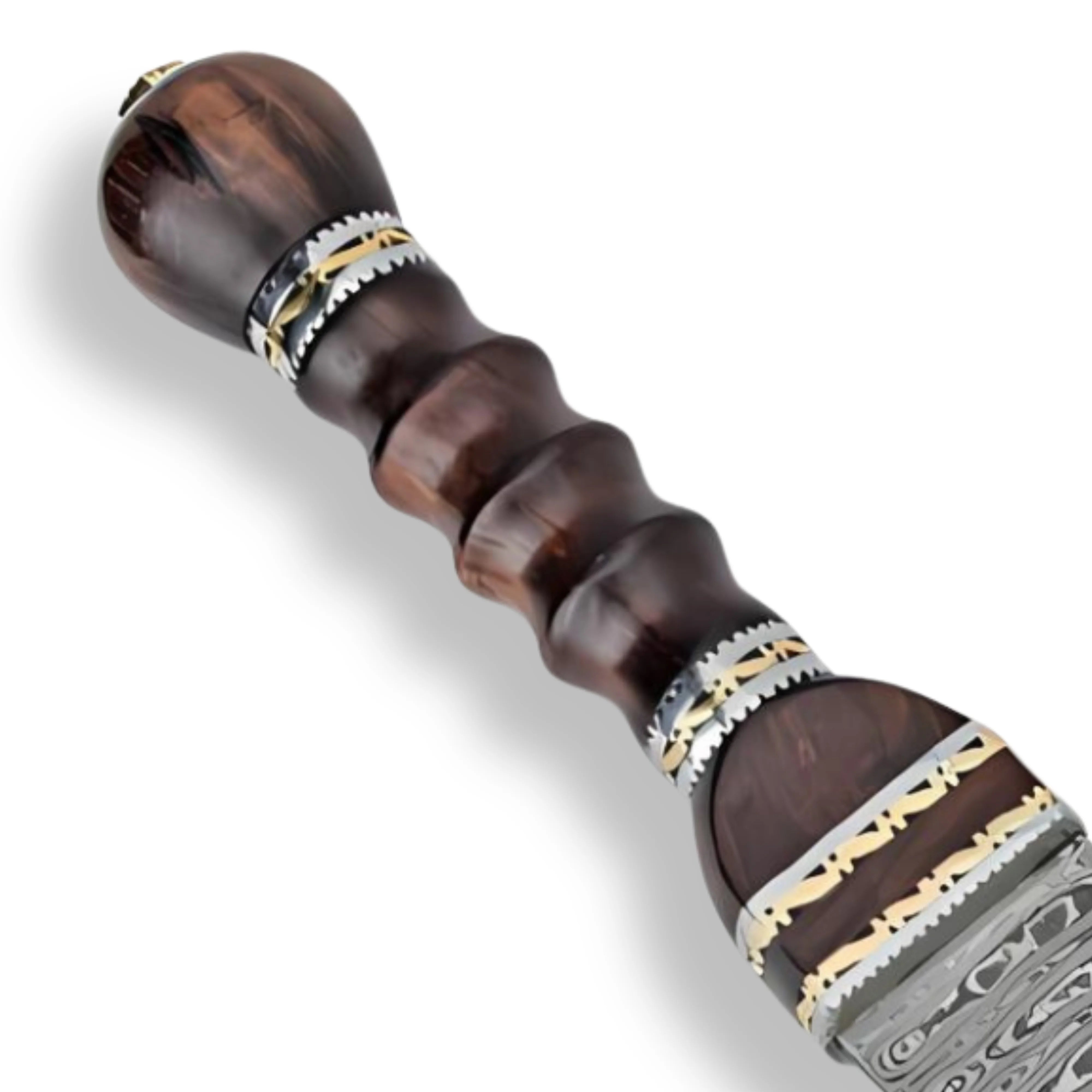 Premium Historical Gladiator Damascus Steel Sword with damascus steel.