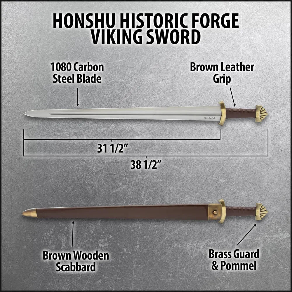 Honshu Viking Sword Historic Forge Edition collectible