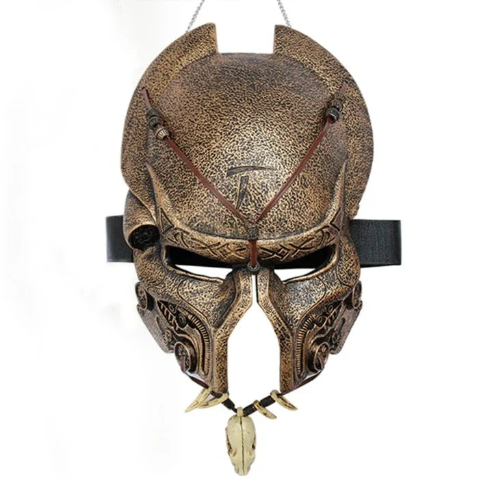Jungle Hunter Predator mask detailed resin sci fi design