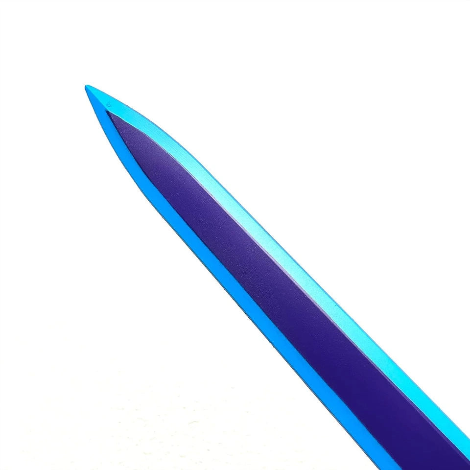 Oversized Sword Art Online Kirito Night Sky Foam Display Collectible crafted from lightweight polyurethane foam with premium black and blue decorative finish inspired by the Alicization arc