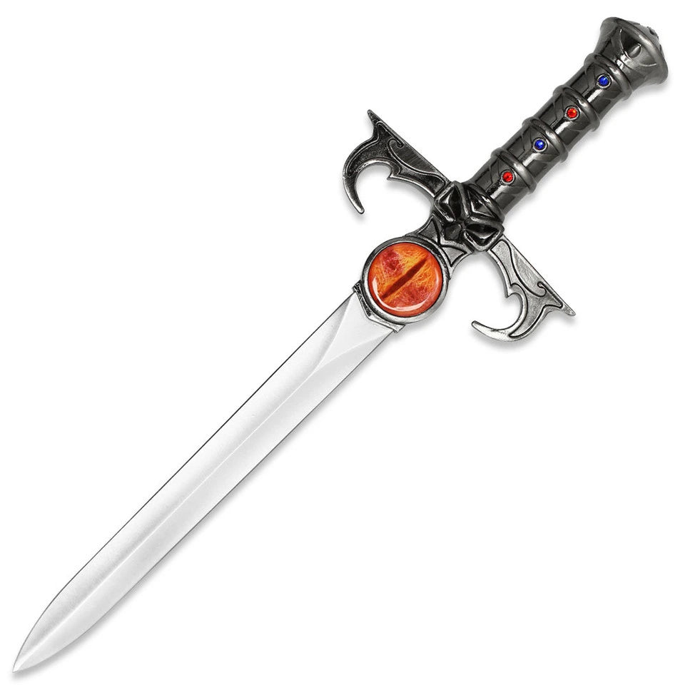 ThunderCats Dagger of Omens collectible with compact stainless steel design for cosplay photography and fan displays