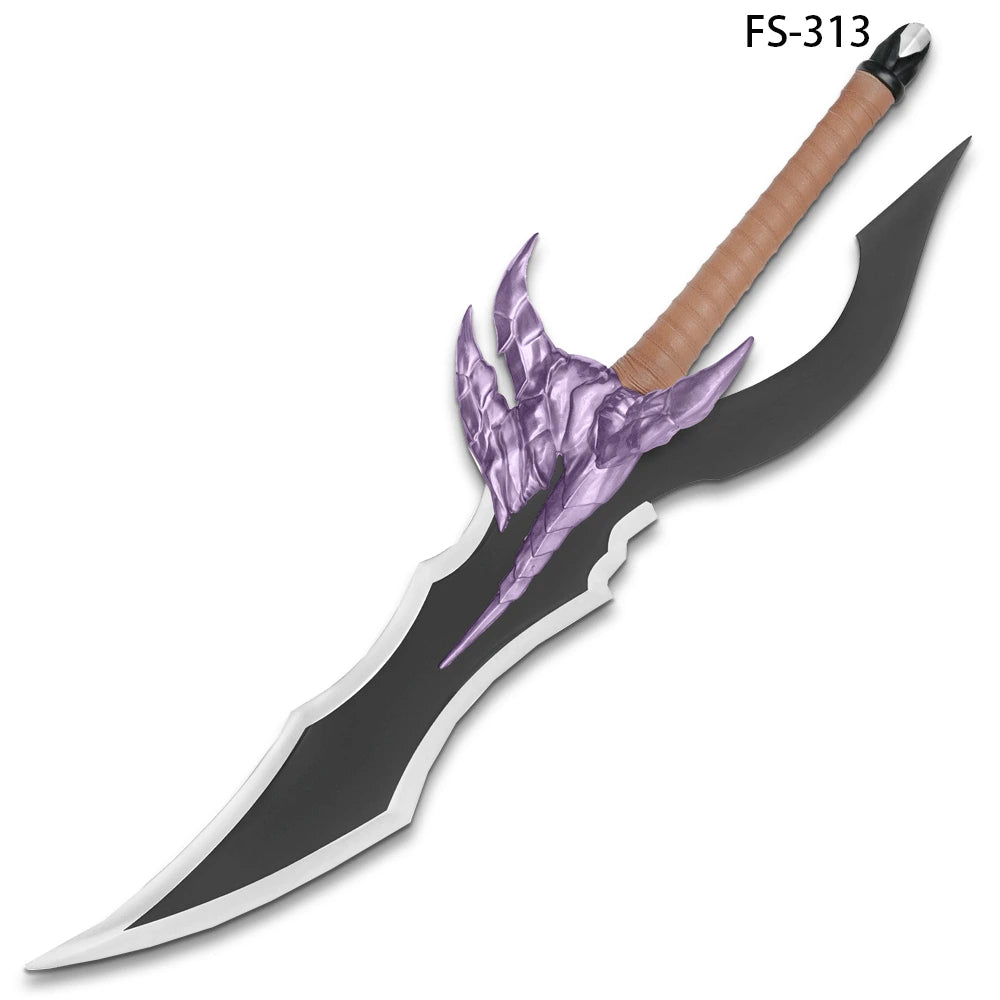 Sung Jinwoo prop replica two-tone fantasy dagger close-up
