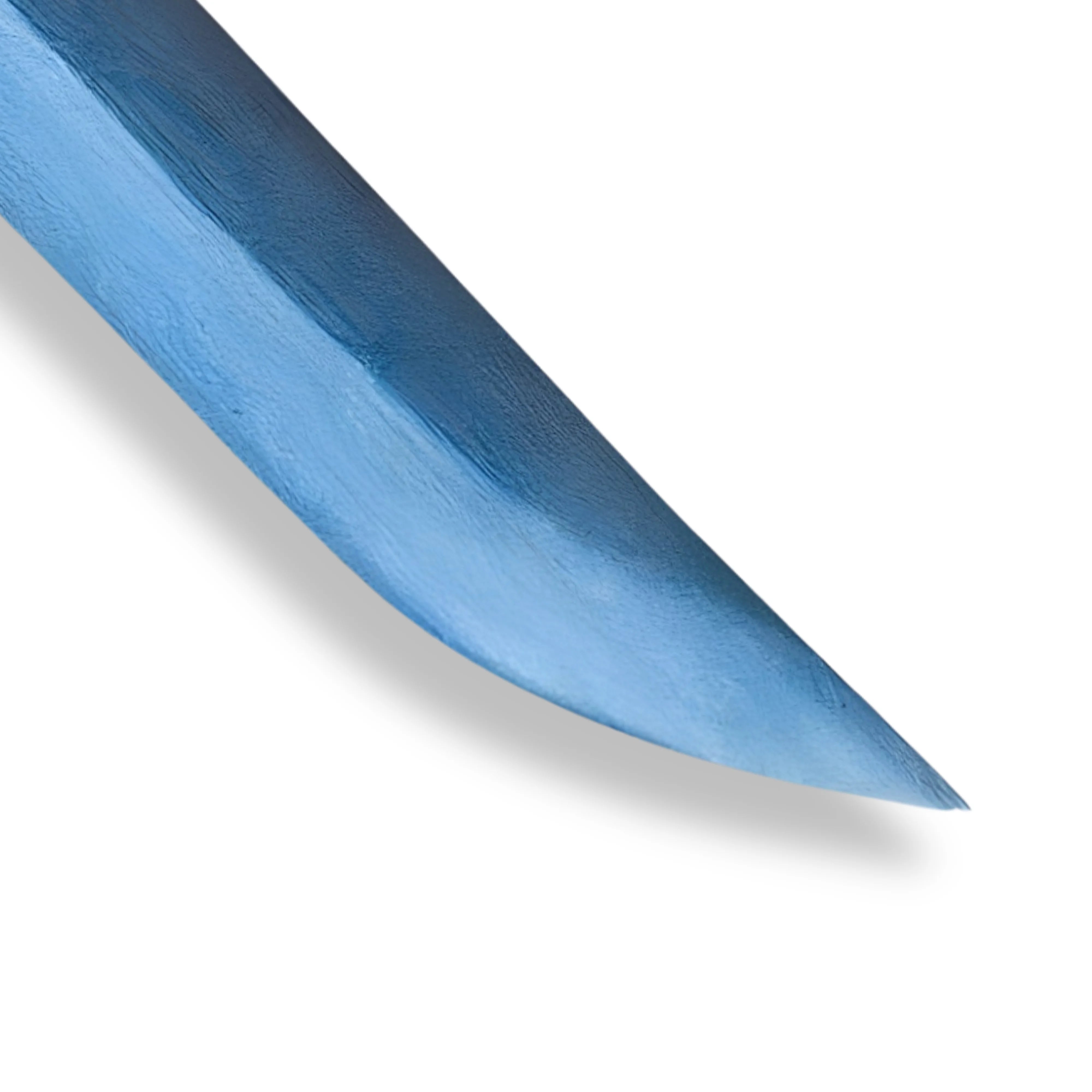 Premium Musha Hand-forged Blue Katana Samurai Damascus Sword with damascus steel.