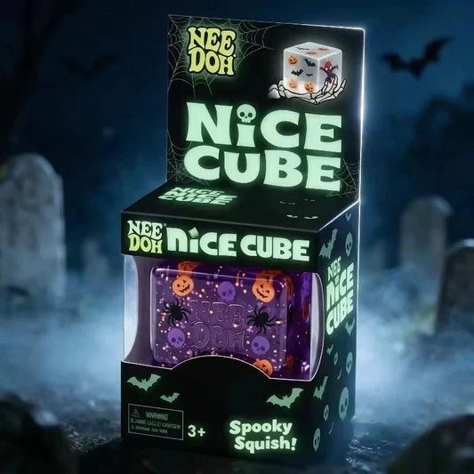 Schyling Nee Doh Halloween Cube Squishy Sensory Stress Ball Spooky Toy
