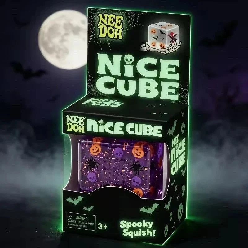 Halloween Nice Cube Nee Doh Squish Stress Relief Fidget Sensory Toy
