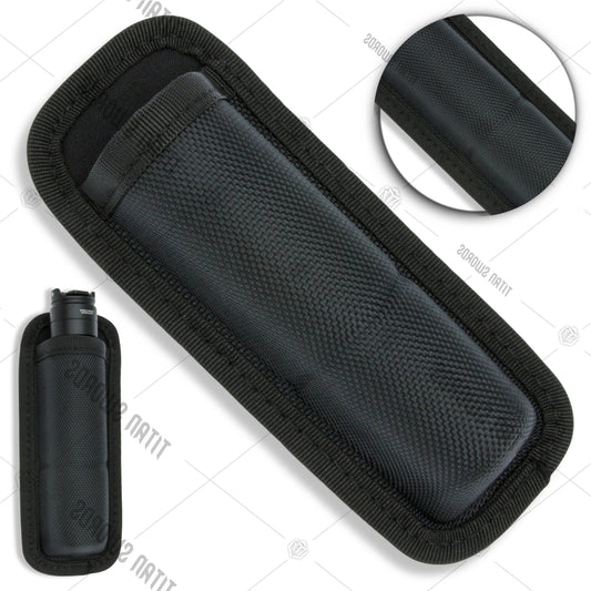 Premium Night Watchman 1680 Denier Polyester Baton Holder with polyester.