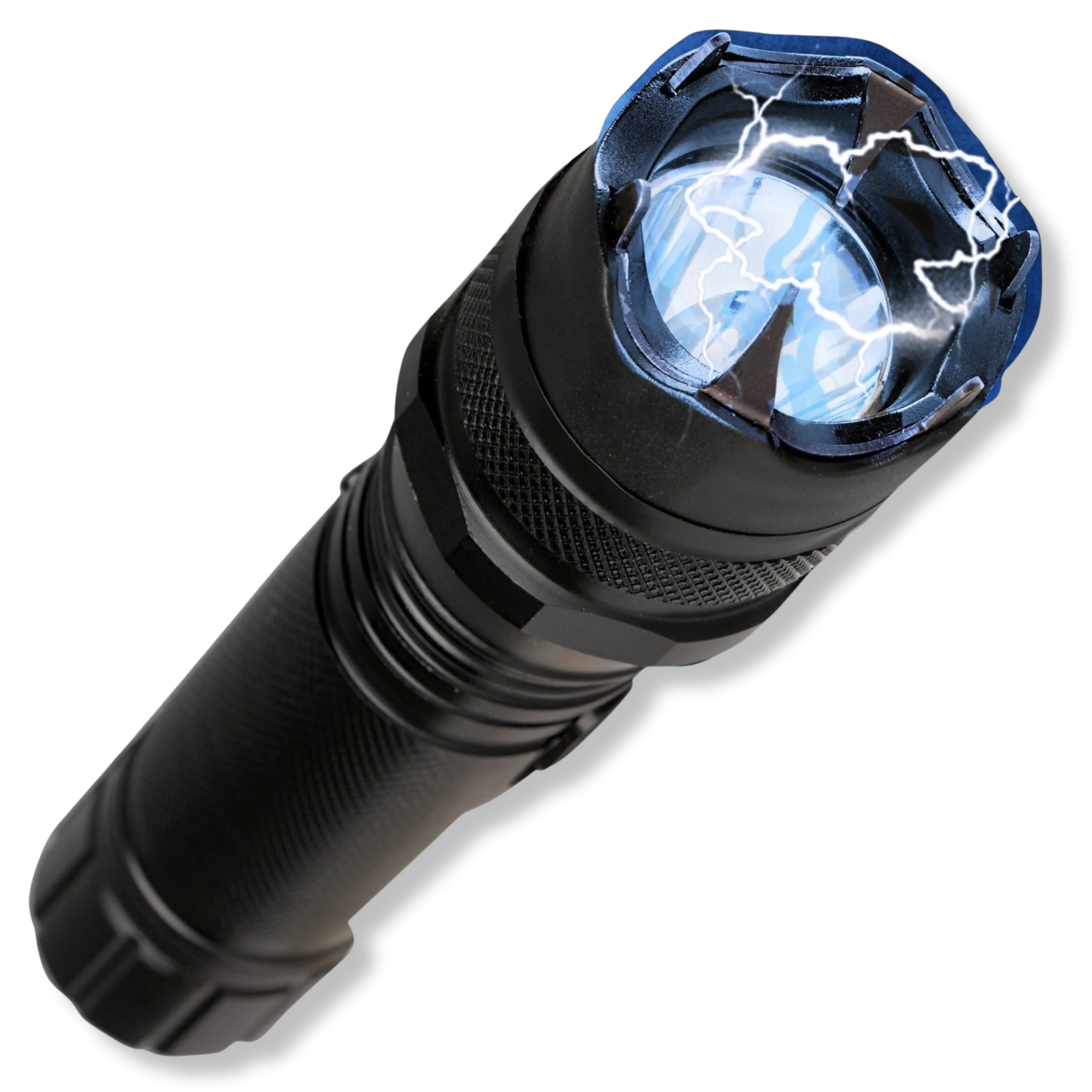 Premium Night Watchman 2M Volt Stun Gun LED Flashlight with LED Flashlight.