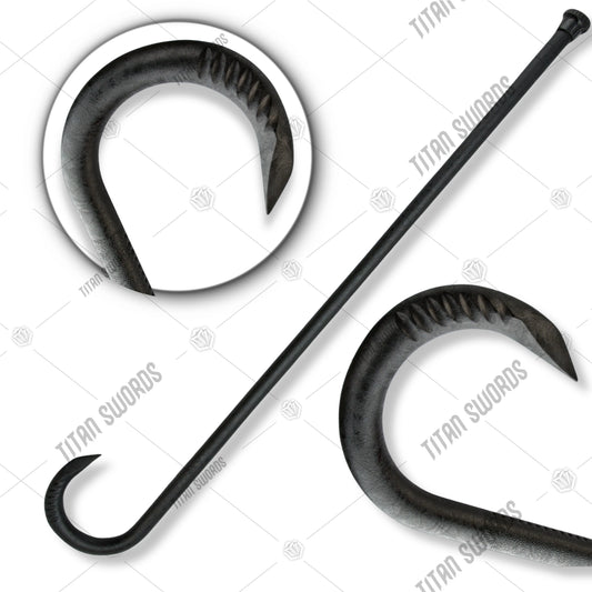 Premium Night Watchman Adjustable Self-Defense Cane with nylon shaft.