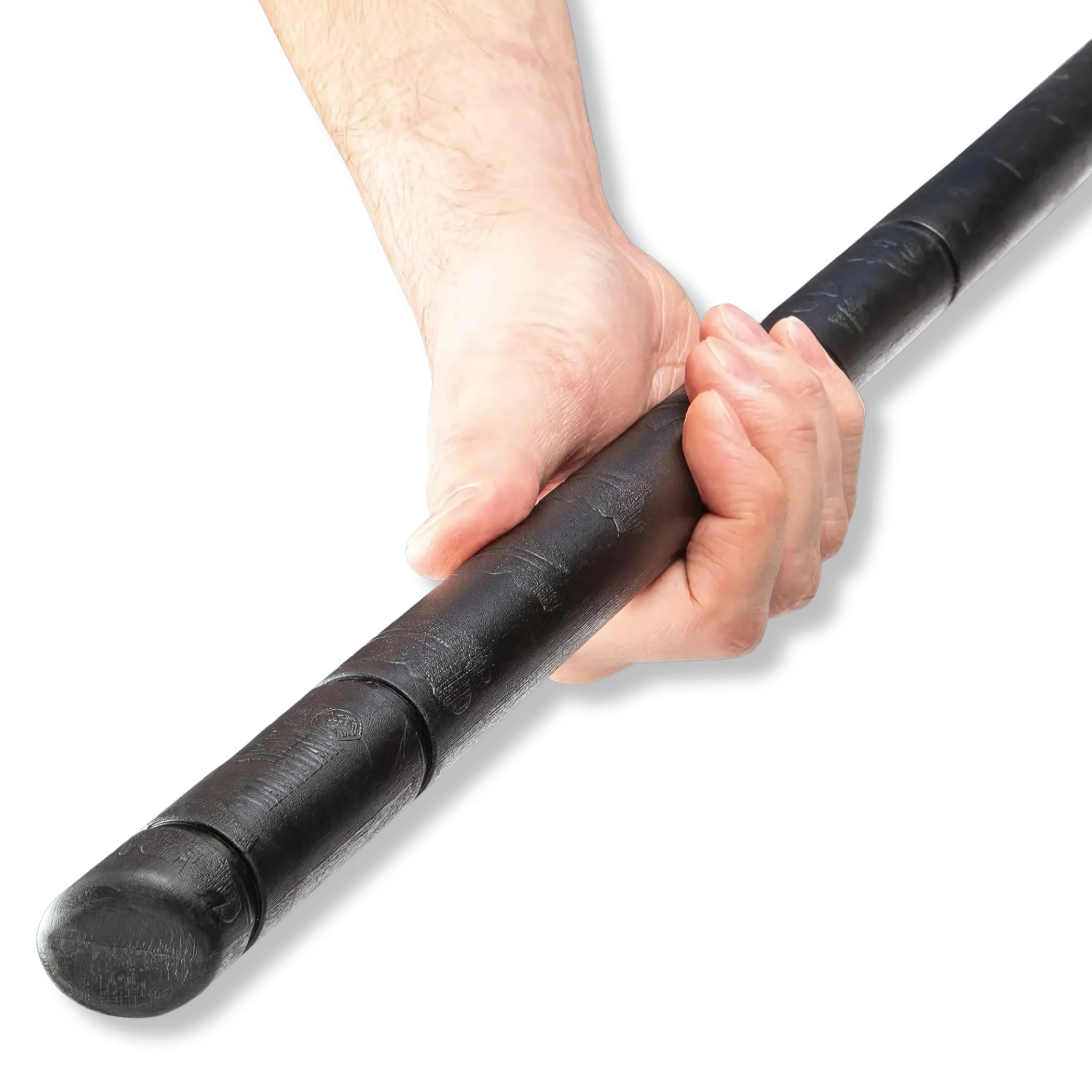 Premium Night Watchman Bo Staff Walking Aid with faux wood.